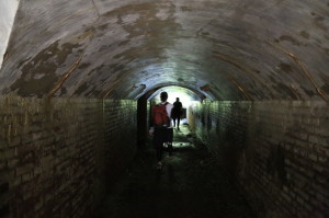 第３砲台跡砲座間トンネル