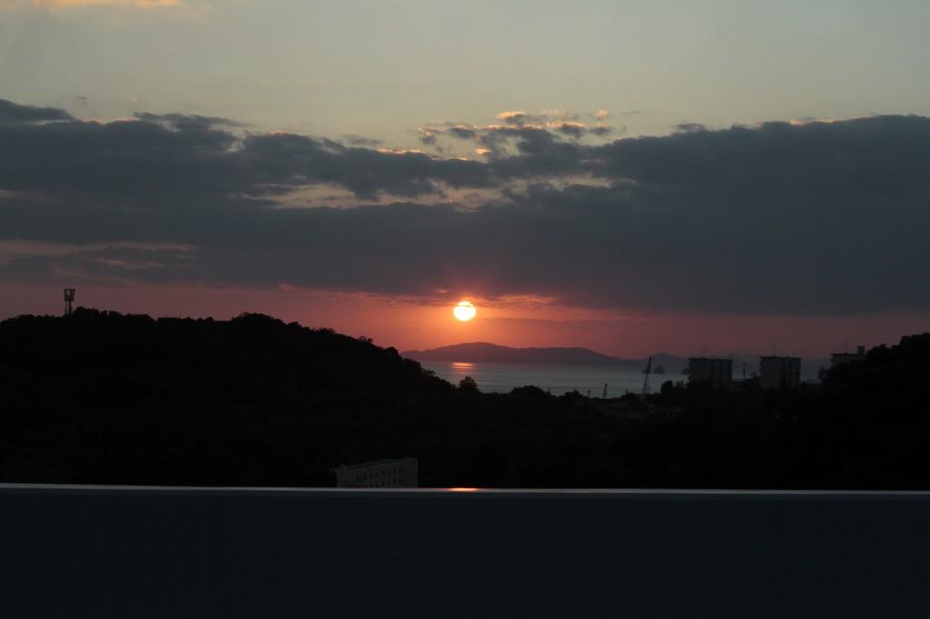瀬戸大橋の夕焼け3