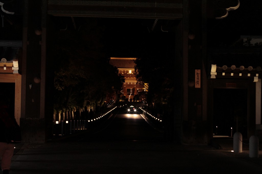 知恩院ライトアップ1