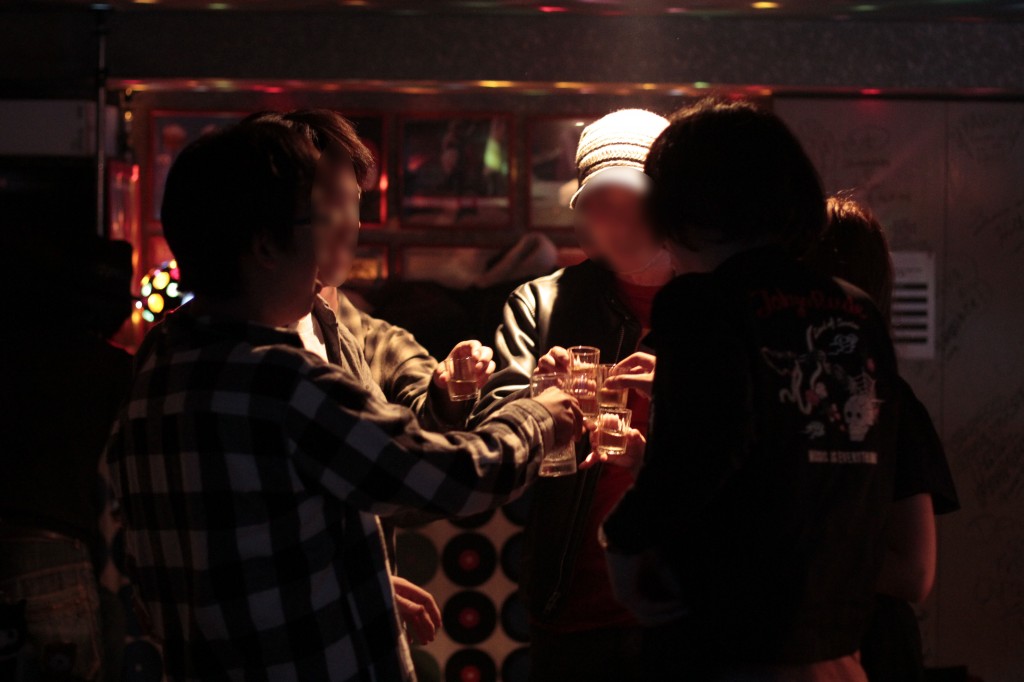 テキーラで乾杯