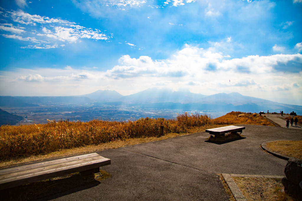 大観峰から望む阿蘇の絶景2