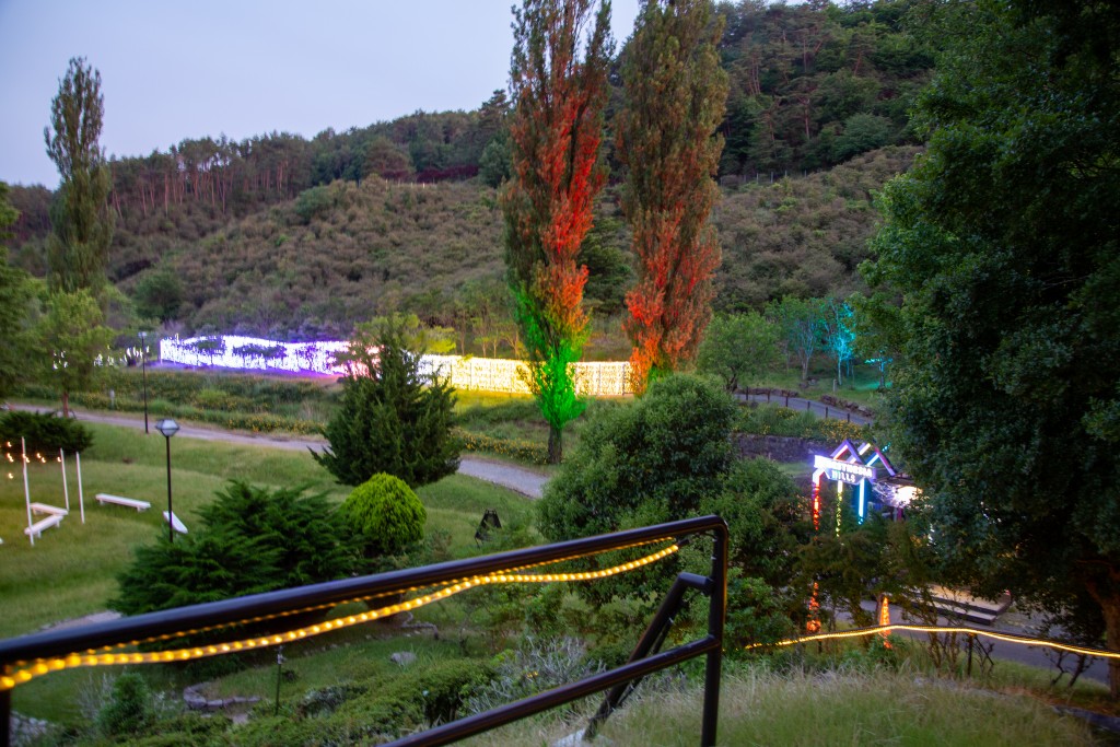 るり渓イルミネーション会場入り口