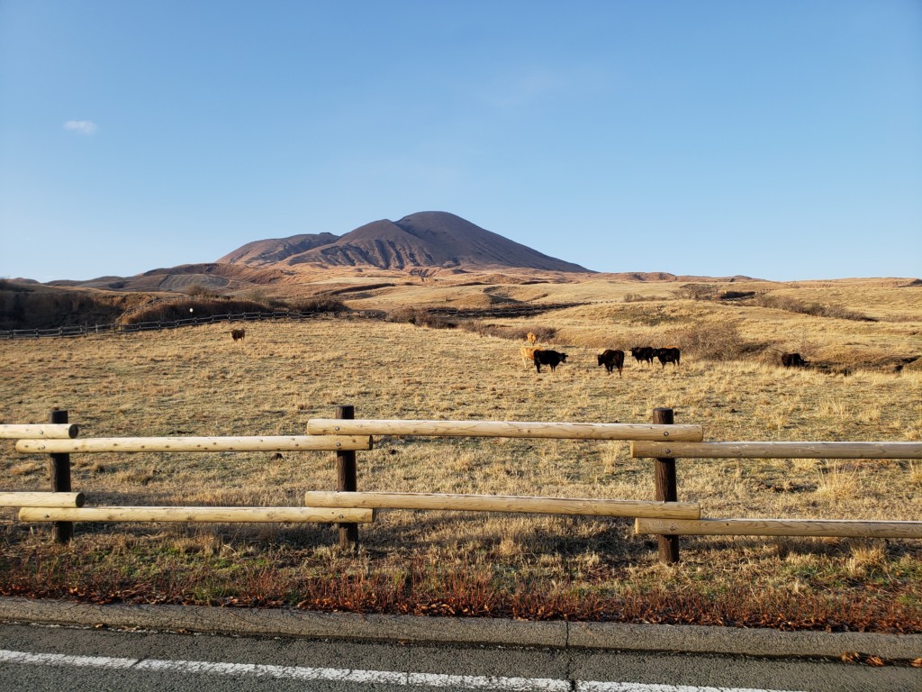快晴の阿蘇パノラマライン