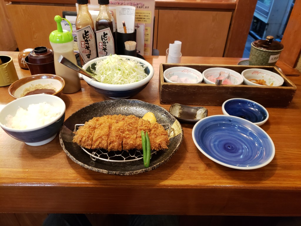 鹿児島とんかつ開花亭の黒豚とんかつ