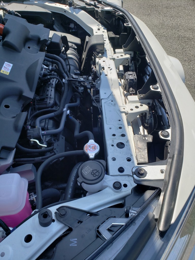 カバーを外した状態