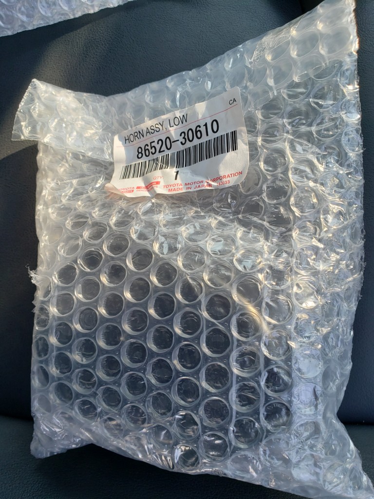 購入したレクサスLS600ホーンパッケージ
