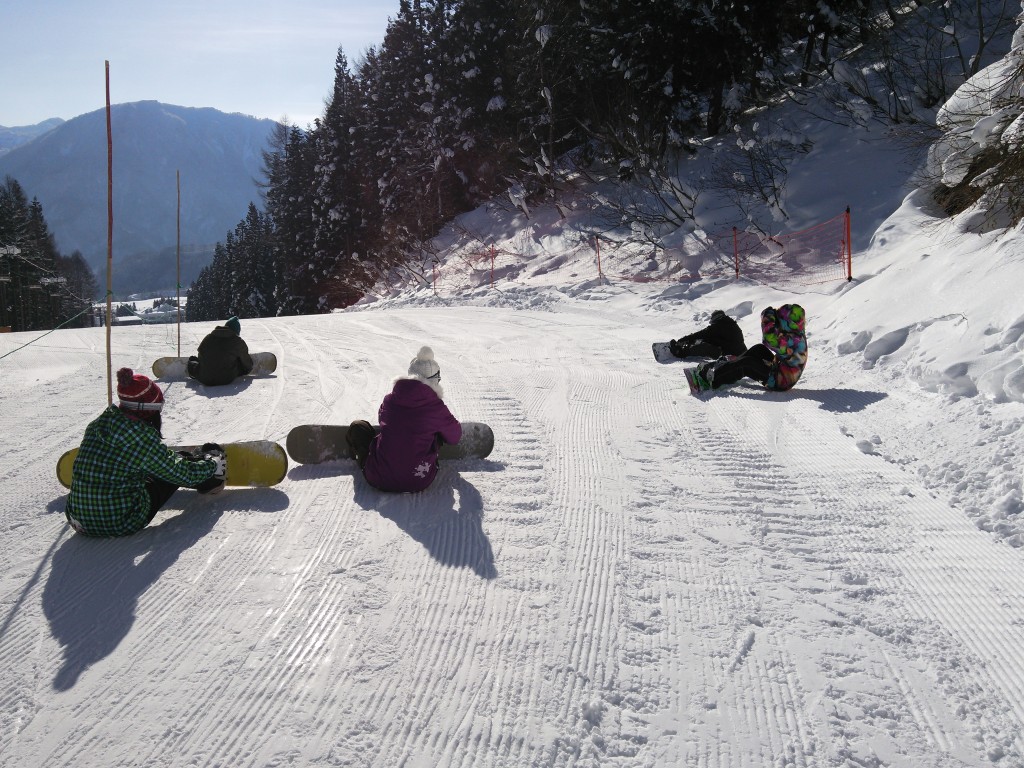白馬乗鞍温泉スキー場のゲレンデ風景1