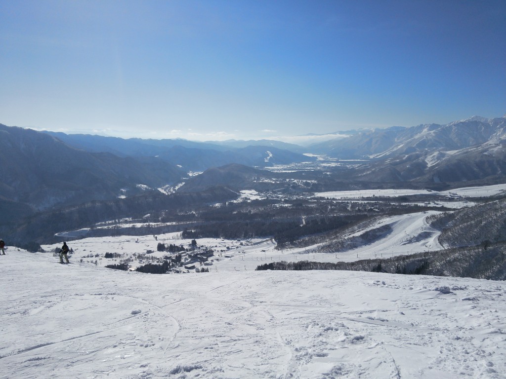 白馬乗鞍温泉スキー場のゲレンデ風景3