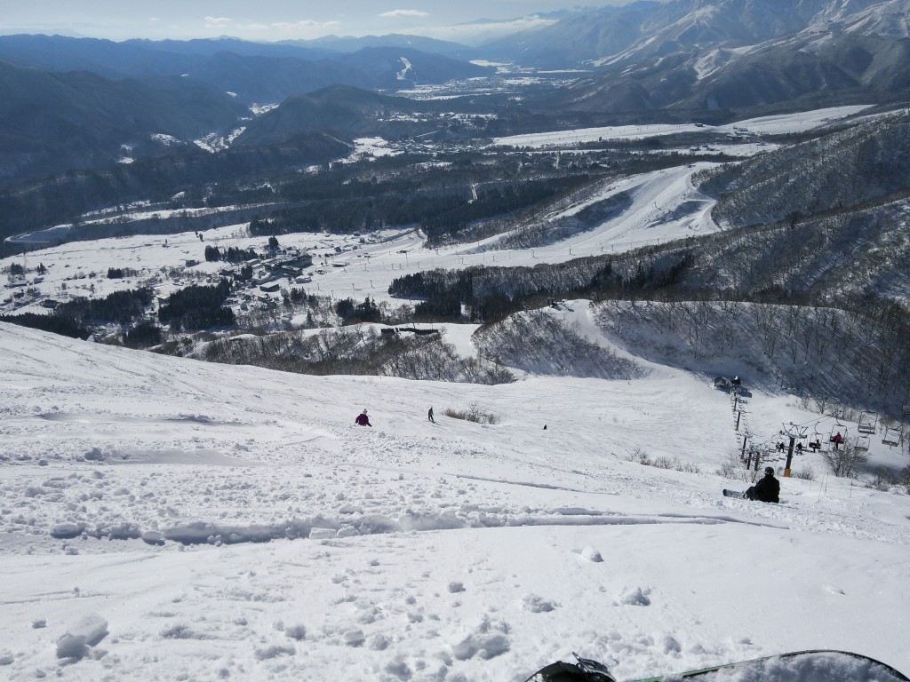 白馬乗鞍温泉スキー場のゲレンデ風景4