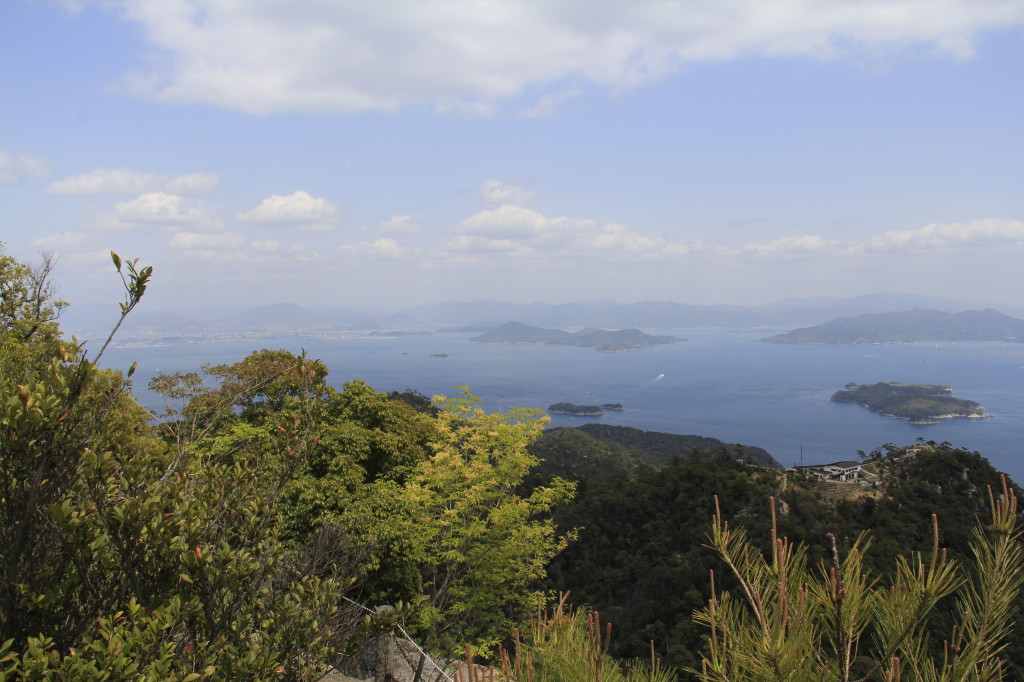 弥山頂上からの景色2
