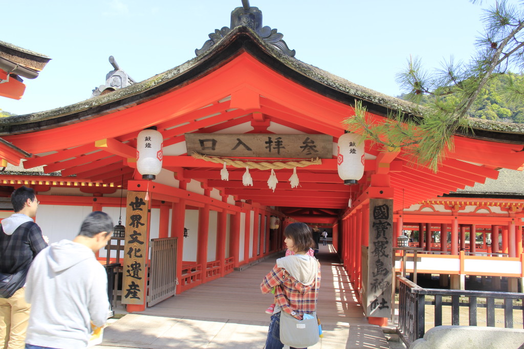 厳島神社 回廊