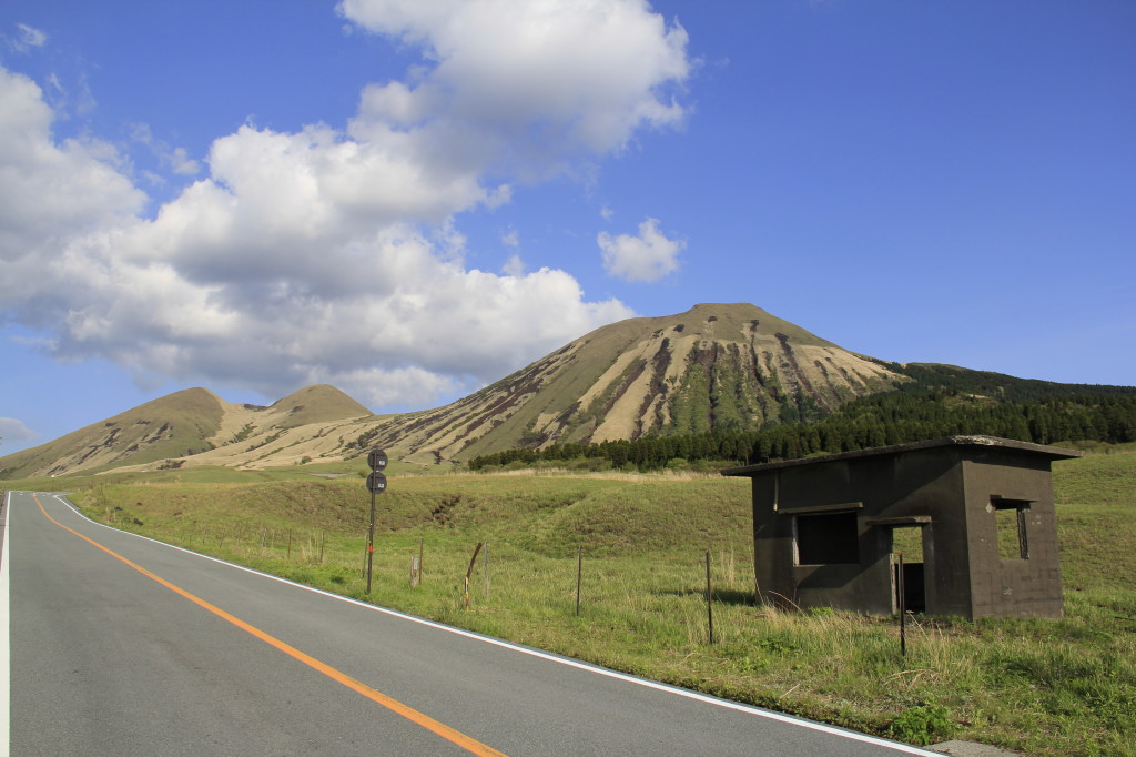 阿蘇の山々の風景